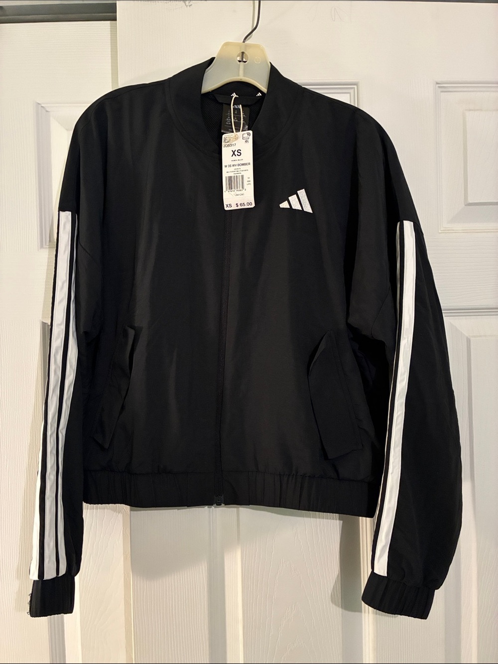 NWT adidas Women’s Black Zipper Jacket Mesh
